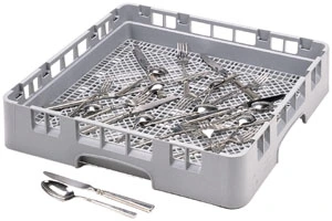 Кассета для столовых приборов Cambro FR 258 мягк.-сер.
