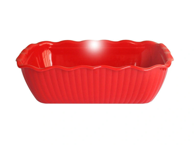 Салатник EKSI P-043 red