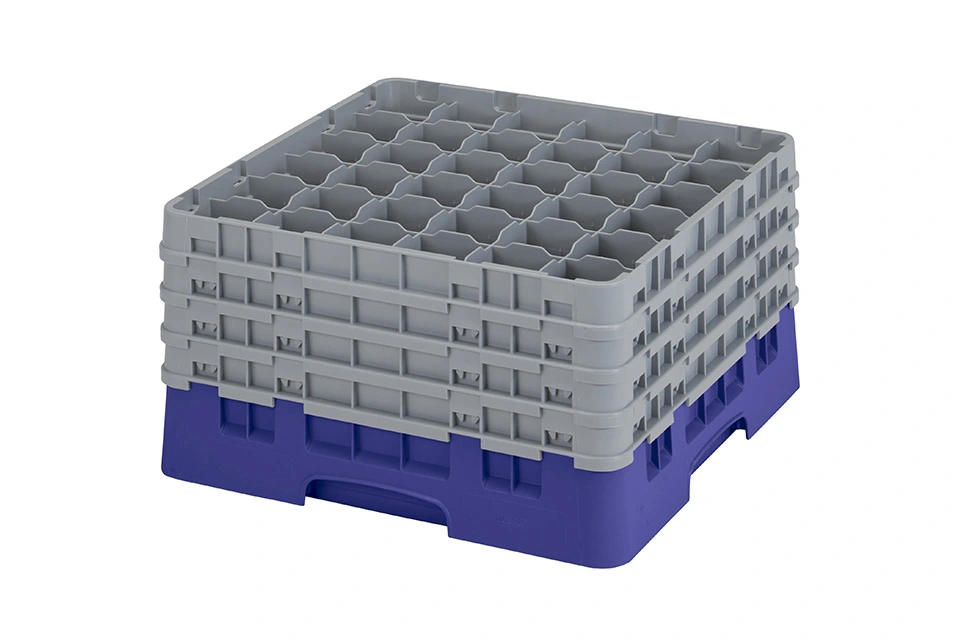 Кассета для бокалов Cambro 36S900 гл.син./сер