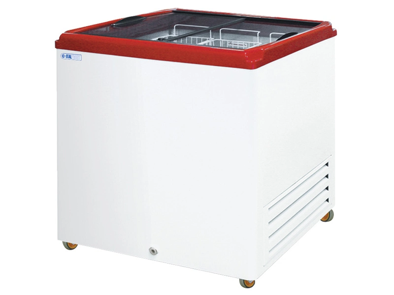 Ларь морозильный Italfrost СF 200 F (красный)