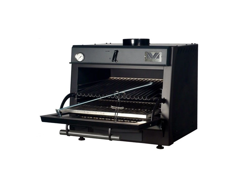Печь на твёрдом топливе Vortmax CHO 44 LUX Black