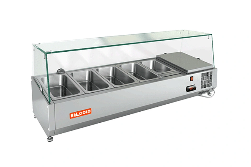 Витрина настольная HICOLD VRX 1200 1/3
