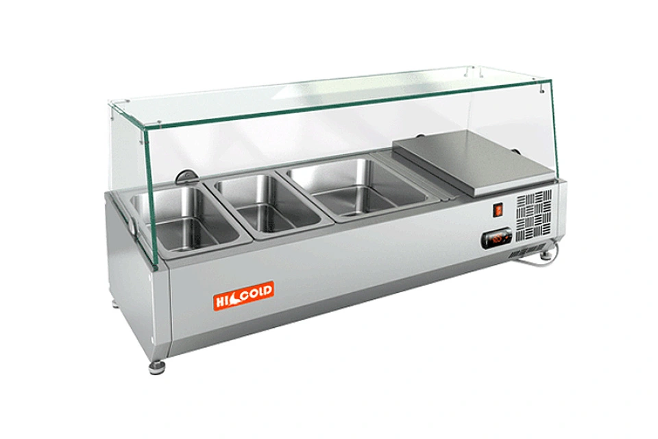 Витрина настольная HICOLD VRTG 1000