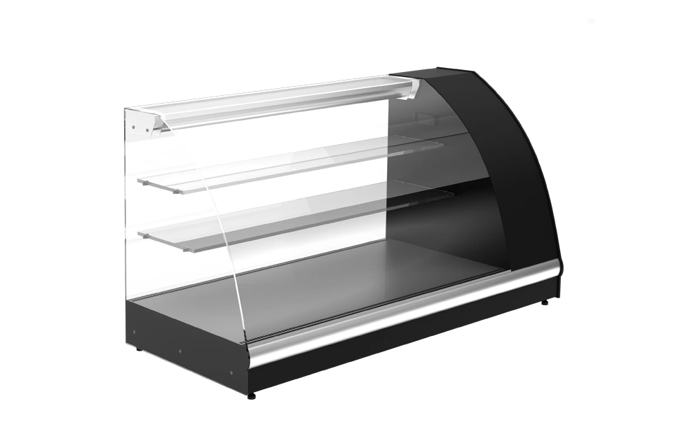 Витрина настольная Carboma ВХС-1,2 Арго XL (black&steel)