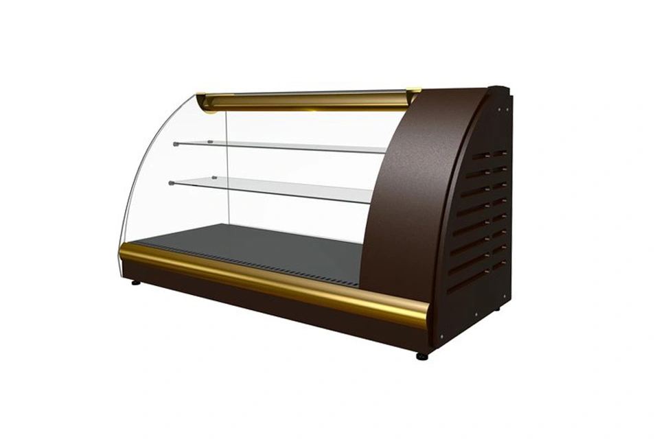 Витрина настольная Carboma ВХС-1,2 Арго XL (brown&gold)