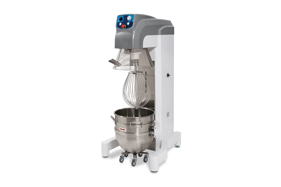 Планетарный миксер WLBake PM80 3V (дежа с колесами)