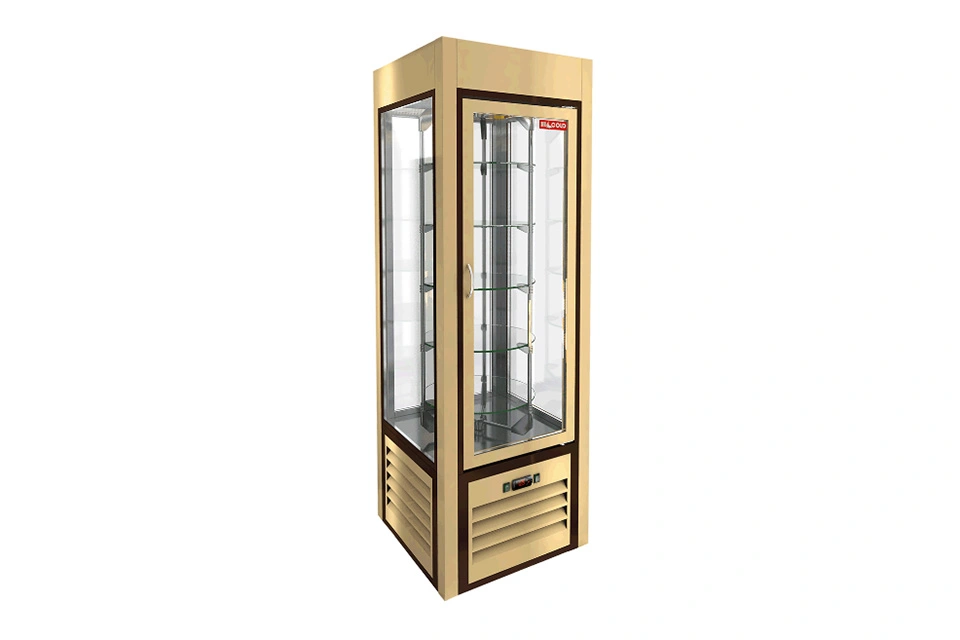 Витрина кондитерская HICOLD VRC 350 R Sh Beige FR