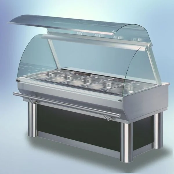 Витрина нейтральная Ubert DNT51SS (в комплекте база, ограничитель, поддон)