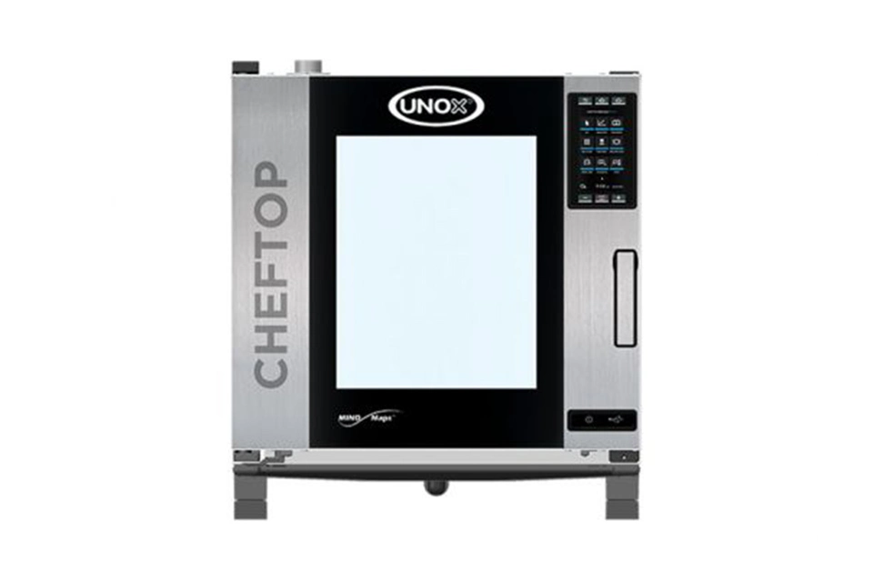 Пароконвектомат UNOX XEVC-0711-GPRM, газовый
