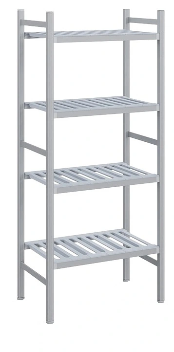 Складской стеллаж ПОЛАИР, система LOAD.ME.POLY. 18AL.4PP50.15B, (1560х500х1800мм, 4 уровня)