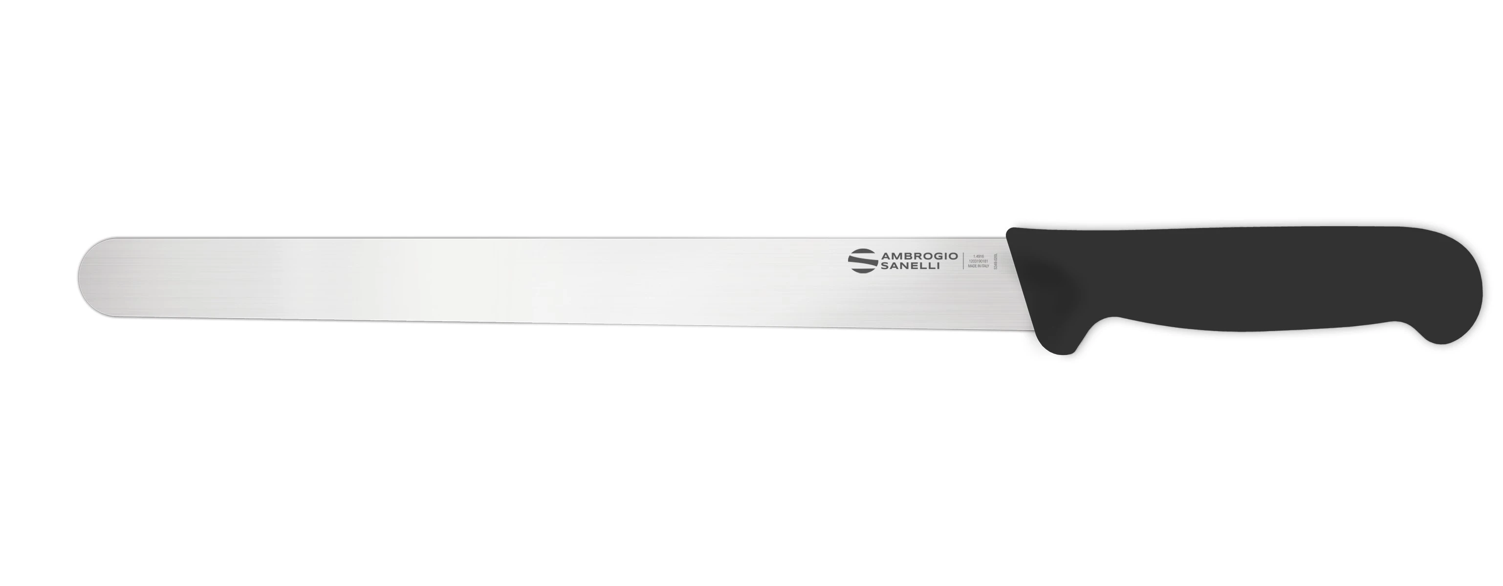 Нож Sanelli Ambrogio серии Supra, SA58032B, кондитерский 320 х 33 мм, черный