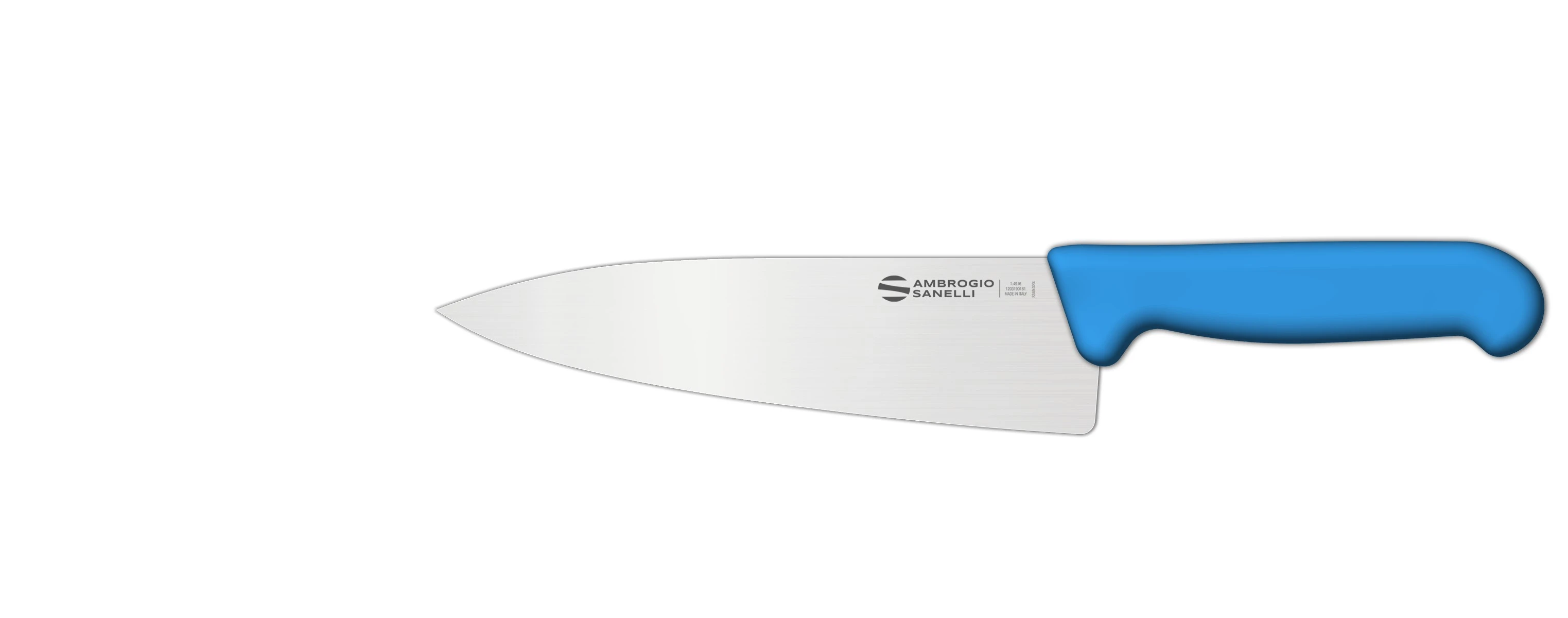 Нож Sanelli Ambrogio серии Supra Colore, SC49016L, кухонный 160 х 44 мм, синий