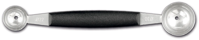 Ложка нуазетная Triangle A5406030, 22/30 мм, черная