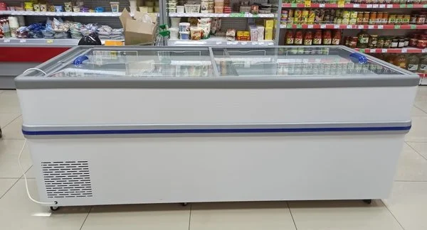 Ларь-бонета модель Bonvini BFL 2500 со съемными створками, серый