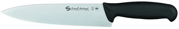 Нож Sanelli Ambrogio серии Supra, SC49020B, кухонный 200 х 48 мм, черный