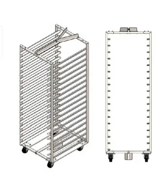 Тележка для печей WLBake ТелWLB,RT46,18(65х45)пл