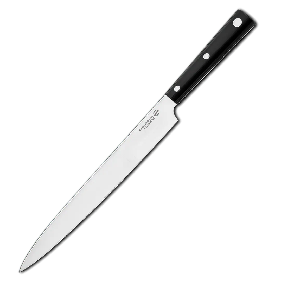 Нож Sanelli Ambrogio серии Hasaki, HJ41024B, Янаги 240 мм, черный