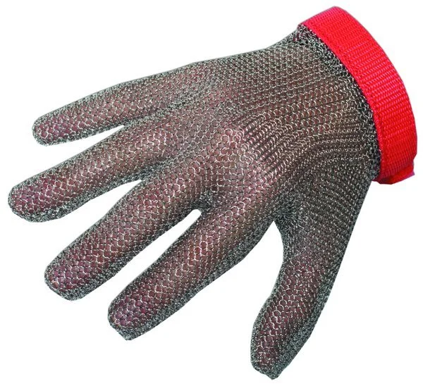 Перчатка кольчужная Manulatex A1852004, размер L большой, синяя