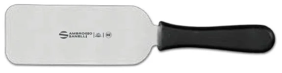 Лопатка Sanelli Ambrogio серии Supra, S783.016, прямая 160 х 65 мм, черная