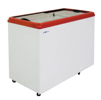 Ларь морозильный Italfrost СF 400 F (красный)