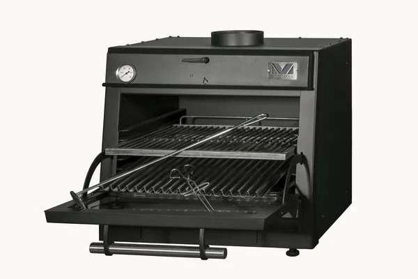 Печь на твёрдом топливе Vortmax CHO 30 LUX Black