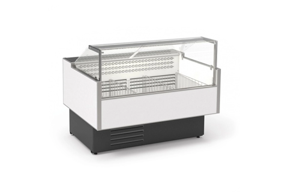 Витрина морозильная Cryspi Gamma-2 Quadro М 1200 9016/7016