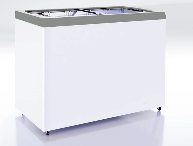 Ларь морозильный ITALFROST ЛВН 300 П (СF 300 F) 4кор (серый)