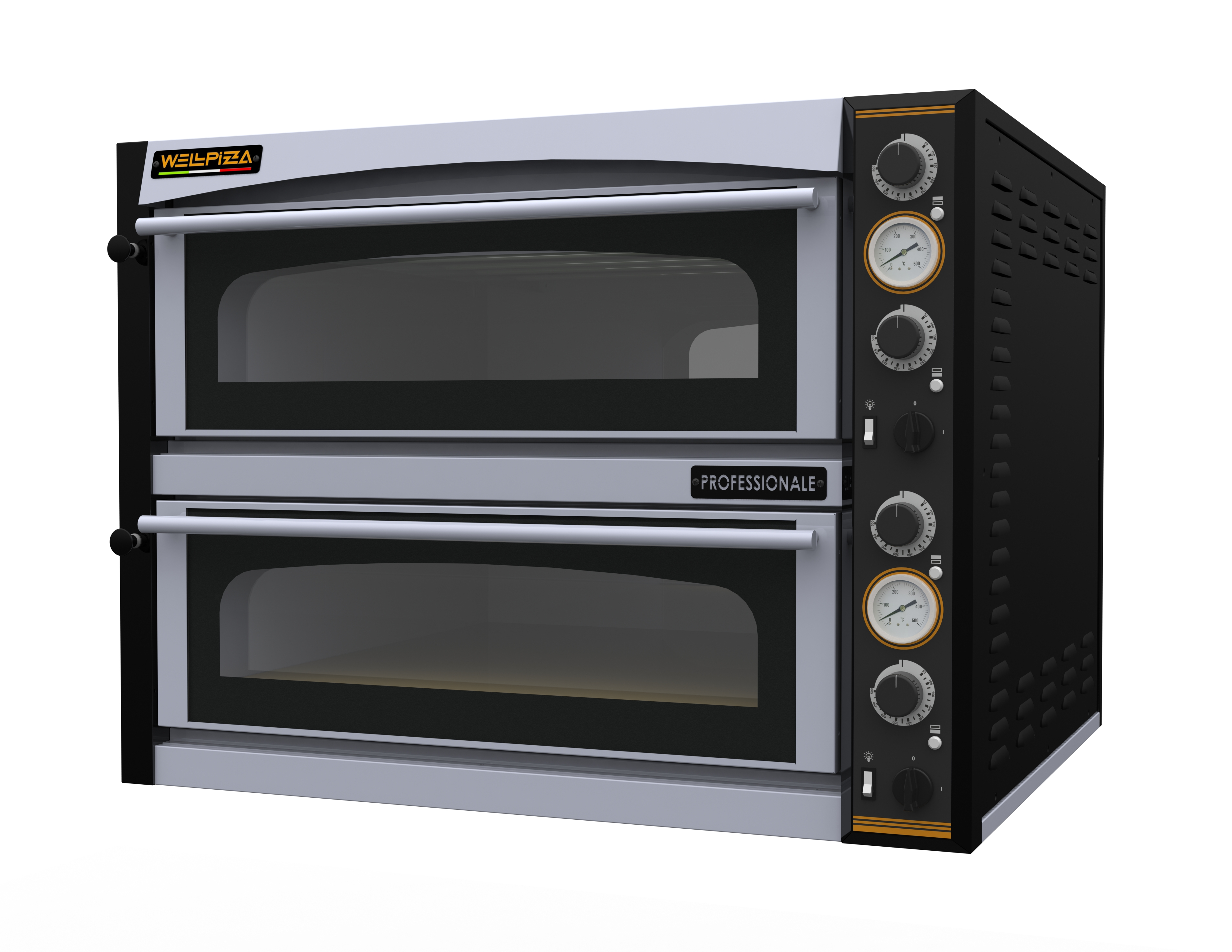Печь для пиццы подовая WellPizza Profess 66M L (полн. кам)