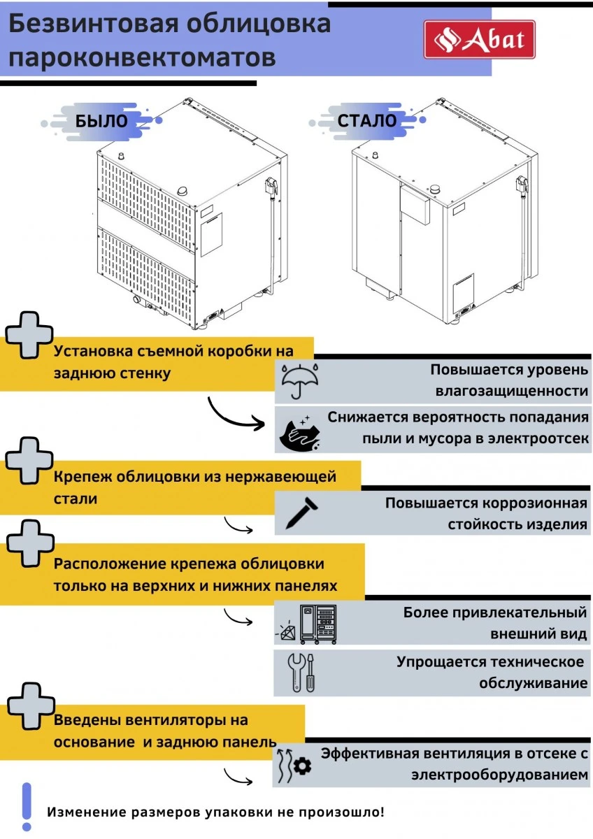 Пароконвектомат Abat ПКА 10-1/1ВП2