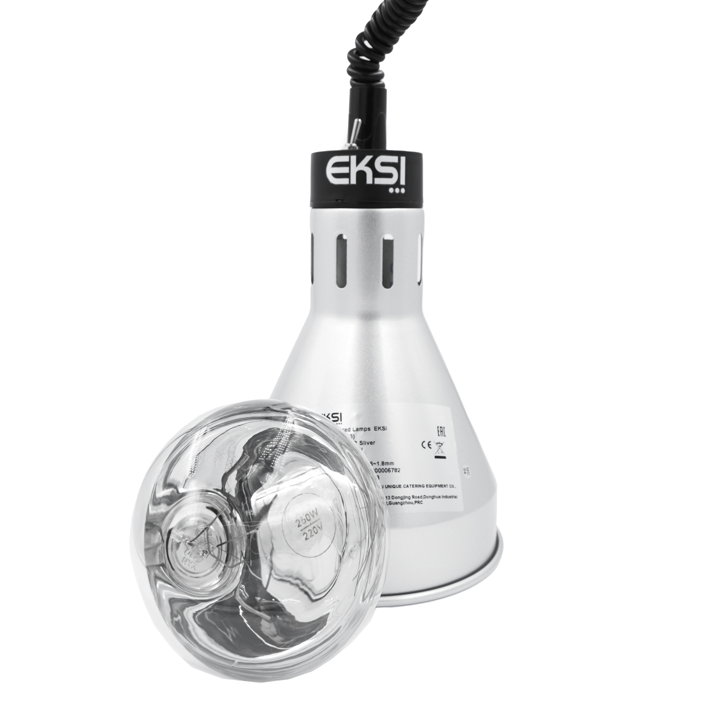 Лампа для подогрева EKSI EL-500-R Silver