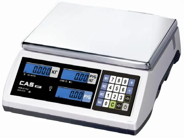 Весы торговые CAS ER-Jr-15CB