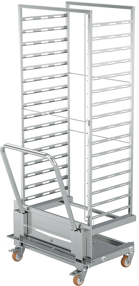 Шкаф шоковой заморозки CRt20T-G, с универсальной тележкой под GN1/1 и EN40x60