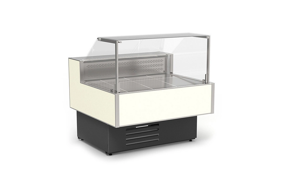 Витрина холодильно-морозильная Cryspi Gamma-2 Quadro LX 1800 9016/7016