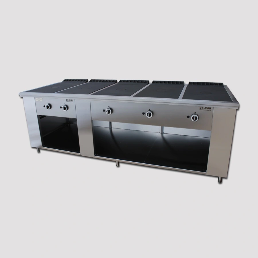 Плита Вулкан-Heidebrenner ПРГ-IIA-5C Maxi, 8253, газовая
