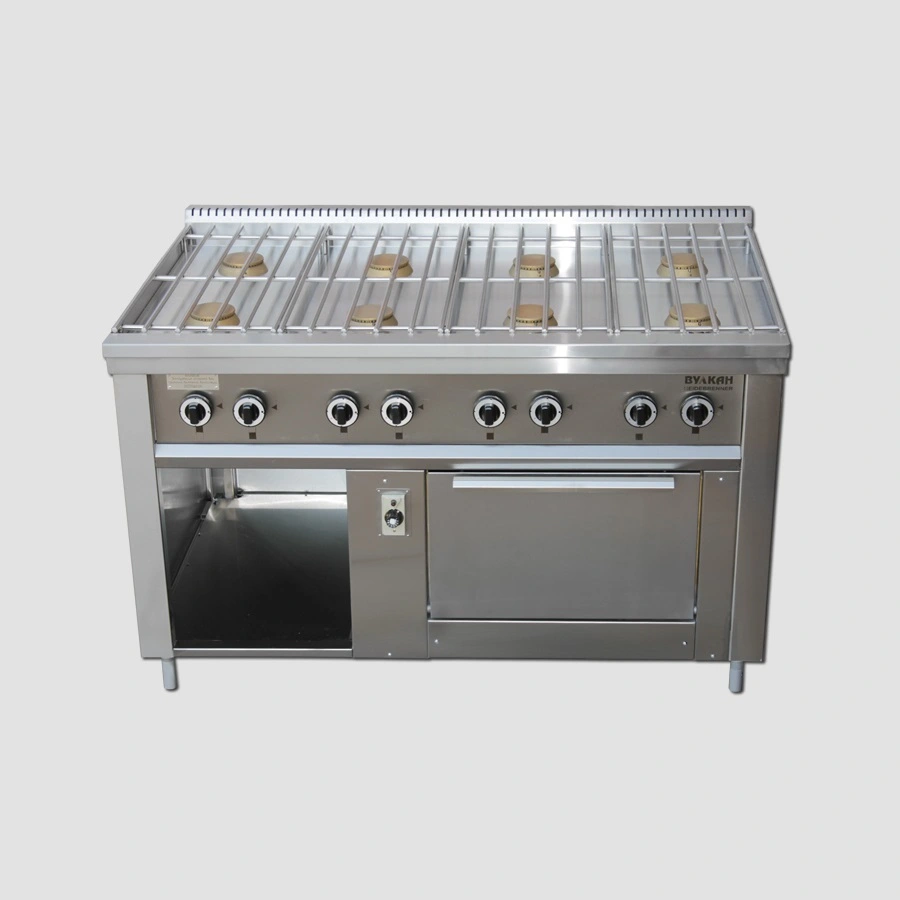Плита Вулкан-Heidebrenner ПРГ-IIA-8М ДШ серия Standart 900, 824139, газовая