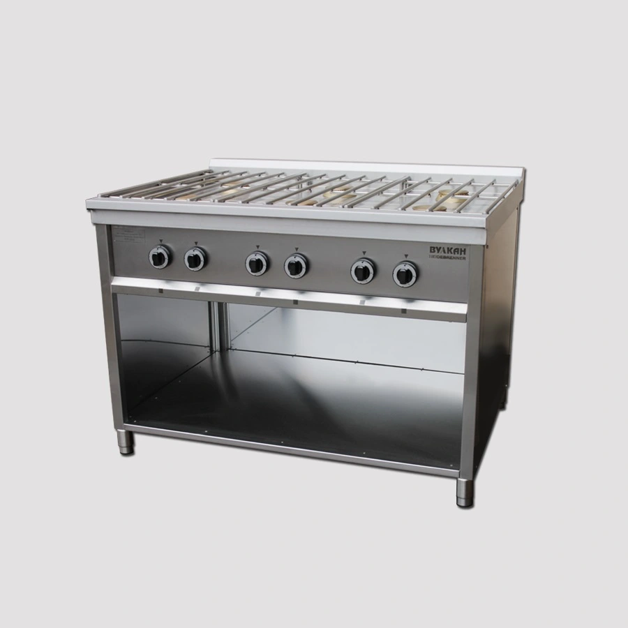 Плита Вулкан-Heidebrenner ПРГ-IIA-6М серия Standart 900, 823109, газовая