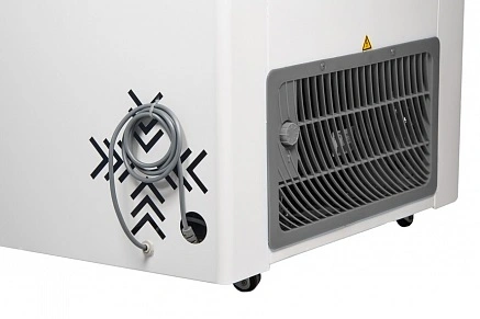 Ларь морозильный GELLAR FG 500 C красный v25