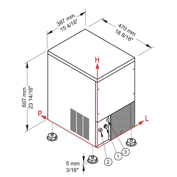 Льдогенератор Brema CB 246A HC DP