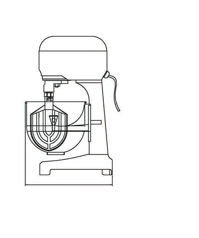 Планетарный миксер SINMAG SM 101 (1 bowl)