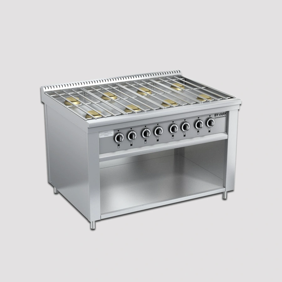 Плита Вулкан-Heidebrenner ПРГ-IIA-8М серия Standart 900, 824109, газовая, ресторанная