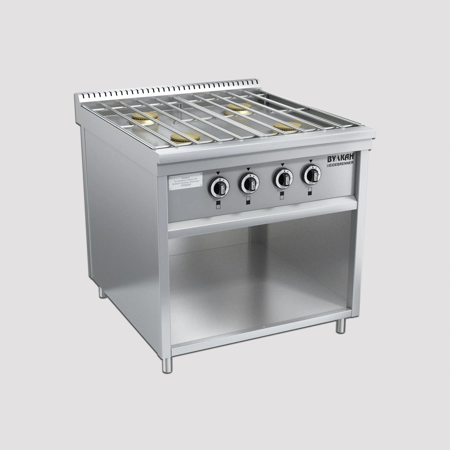 Плита Вулкан-Heidebrenner ПРГ-IIA-4М серия Standart 900, 822409, газовая