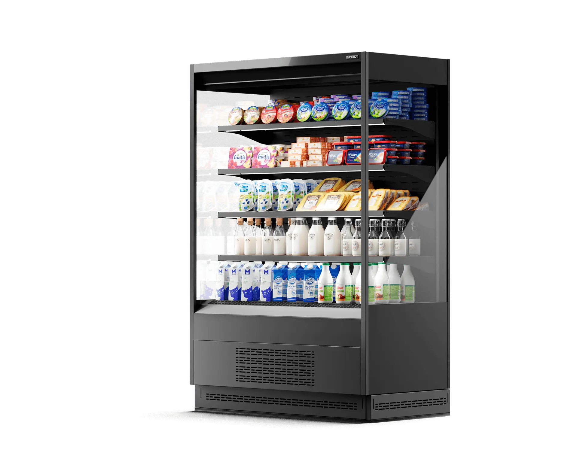 Горка холодильная Dazzl VEGA 080 H210 PLUG-IN 190