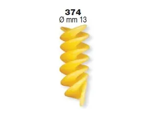 Рабочие органы и насадки Форма LA MONFERRINA для P6/P12  FUSILLI 2 PRINCIPI 13 мм 374 бронза