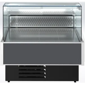 Витрина универсальная Cryspi Sonata Quadro SN 1800 LED (RAL 7016)