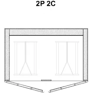 Камера расстоечная Zanolli ROTOR WIND/CL 2P 2C-60X80 (doors: from right to left and from left to right)