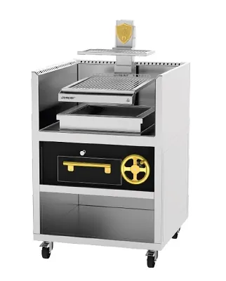 Грили на углях и дровах ГРИЛЬ ОТКРЫТЫЙ JOSPER BASQUE PVJ-50-1-1-MB