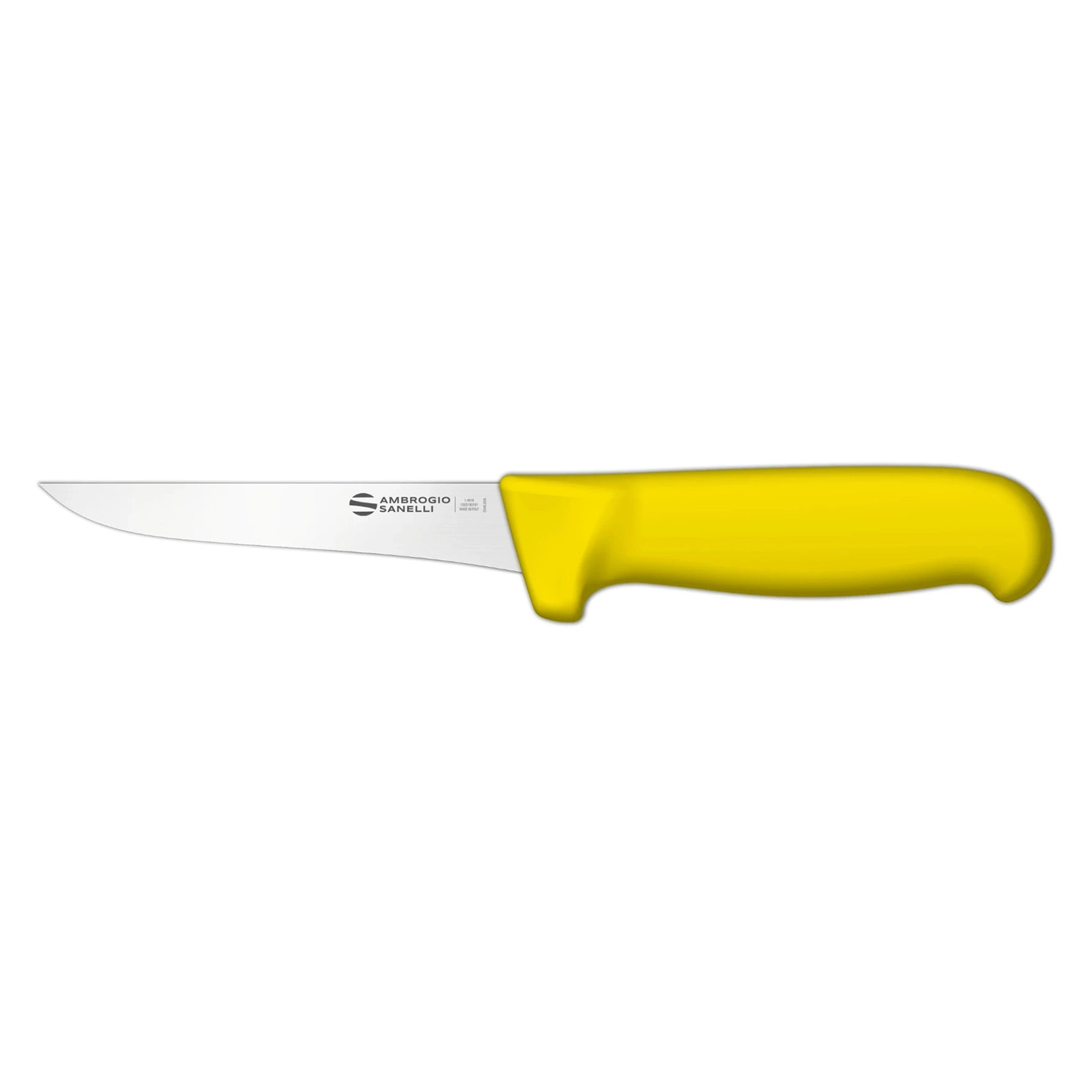 Нож Sanelli Ambrogio серии Supra Colore, SD07016Y, обвалочный узкий 160 мм, желтый