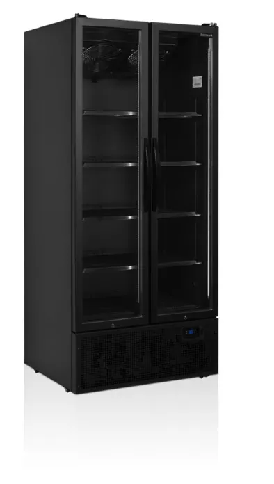 Шкафы морозильные ШКАФ ХОЛОДИЛЬНЫЙ СО СТЕКЛОМ TEFCOLD FS890H BLACK