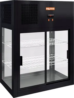 Витрины кондитерские ВИТРИНА HICOLD VRH O 790 BLACK