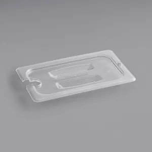 Крышка для гастроемкости GN1/4 с ручкой и вырезом поликарбонат Cambro 40CWCHN-135